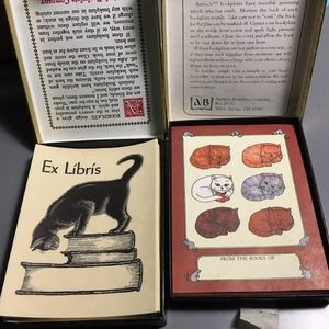 Antioch Vintage Bookplates set of 2